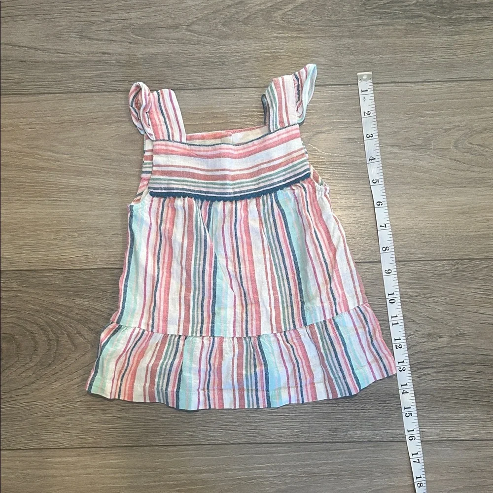 Carter's Multicolor Striped Top or‎ Dress Size 24 months